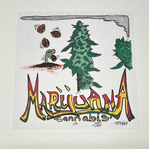 Wookerson x Vincent Gordon "Mary J" Print - Arte House