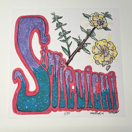 Wookerson x Vincent Gordon "Sinicuichi" Print