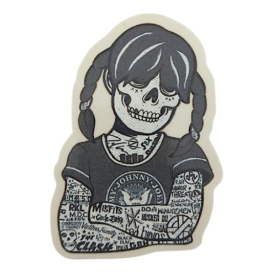 Zoltron Sue Nami (Black & White) Sticker