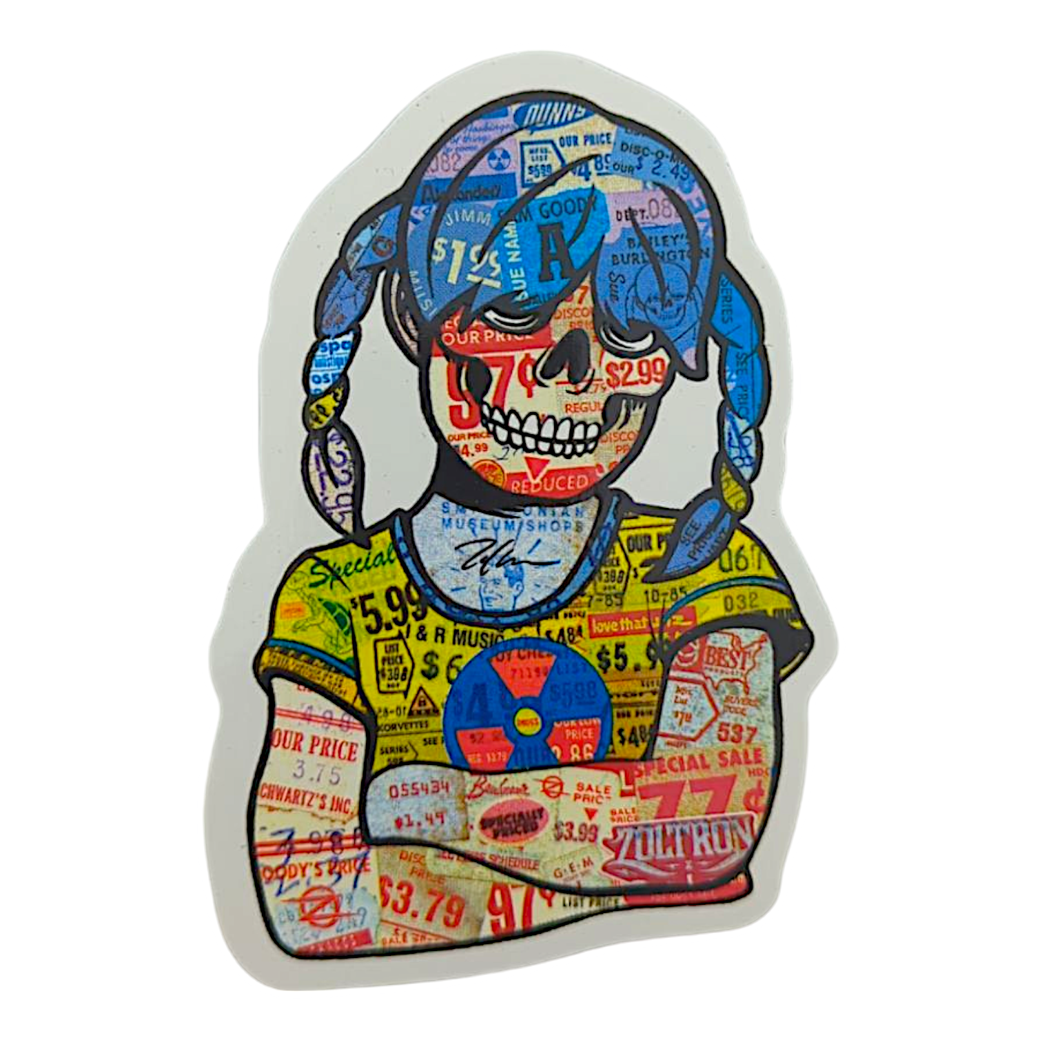 Zoltron Sue Nami Sticker - Arte House